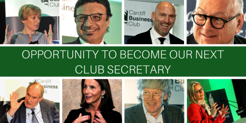 Opportunity to become the Club's next Secretary